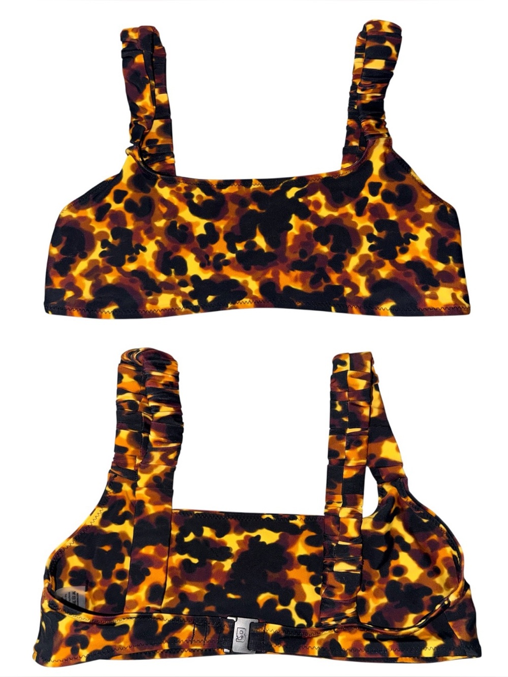 NWOT BLACKBOUGH Animal Print Bikini Top Size Small